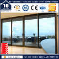 Aluminum Sliding Door in The Double Glass